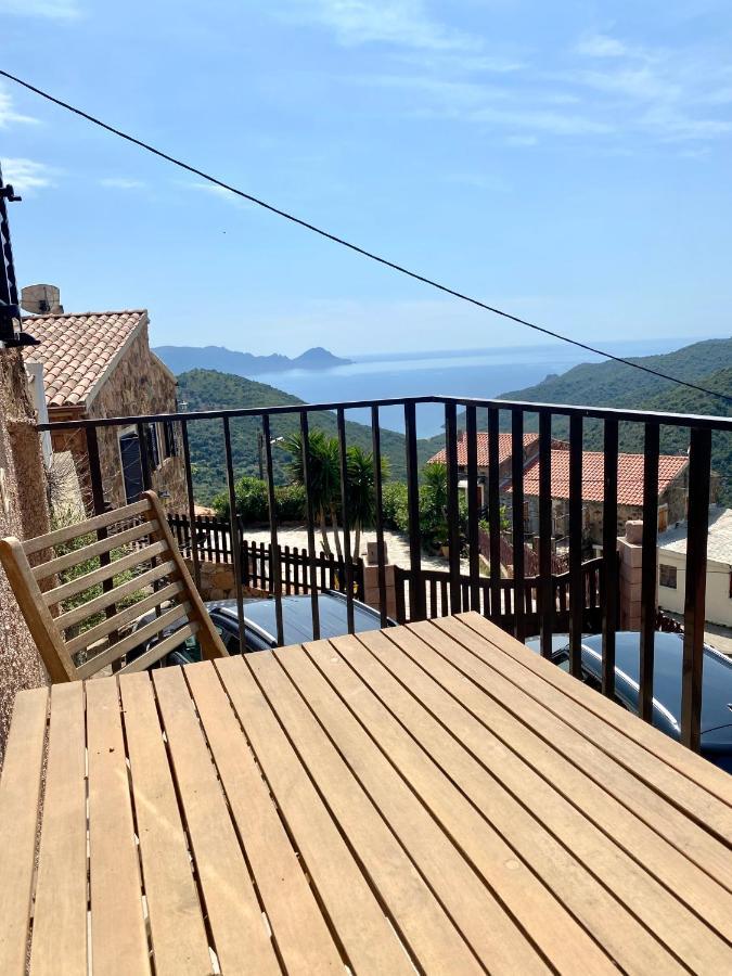 Studio Terrasse Vue Mer Partinello Eksteriør bilde